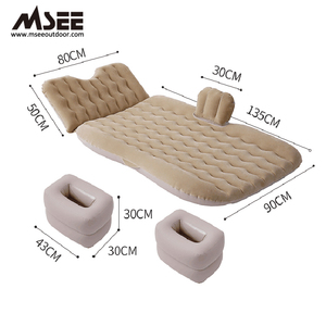 Cama inflable creativa para coche, colchón inflable para acampar - Product Image 4