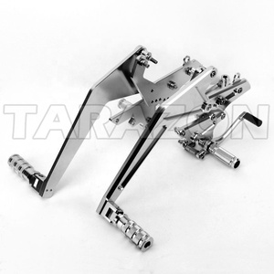 ชุดพักเท้าหลังอะลูมิเนียมบิลเล็ต CNC สำหรับ Kawasaki <span class=keywords><strong>ER6N</strong></span> NINJA <span class=keywords><strong>650</strong></span> - Product Image 4