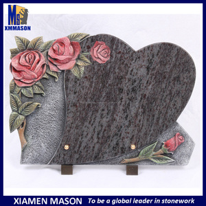 MASON 2016 Nouveau style granit cimetière Memorial plaques - Product Image 2