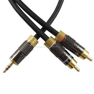 Xerxes <span class=keywords><strong>3</strong></span>.<span class=keywords><strong>5mm</strong></span> <span class=keywords><strong>Jack</strong></span> Estéreo a 2 <span class=keywords><strong>RCA</strong></span> Phono Cable - Product Image 2