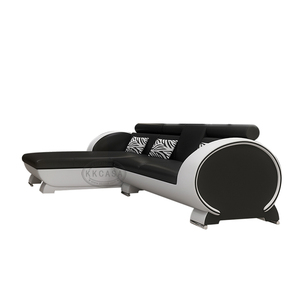 <span class=keywords><strong>Set</strong></span> furnitur <span class=keywords><strong>Set</strong></span> <span class=keywords><strong>Sofa</strong></span> kulit pendek, lampu <span class=keywords><strong>Sofa</strong></span> ruang tamu cerdas desain Italia bentuk <span class=keywords><strong>L</strong></span>