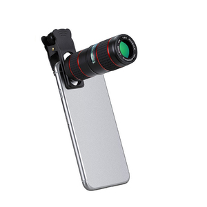 Kit de lente de teléfono con Clip 12X <span class=keywords><strong>telescopio</strong></span> <span class=keywords><strong>Monocular</strong></span> para Teléfono Móvil Inteligente - Product Image 1