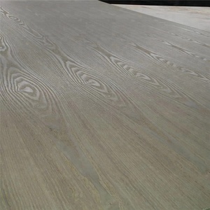 15mm bianco di quercia o di quercia rossa impiallacciatura mdf