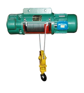 CD MD Tali Kawat Baja Listrik 380V 220V 110V, Kecepatan Ganda 2 Ton 5 Ton 10 Ton 35 Ton, Kerekan Tali dengan Perangkat Batas Atas dan Bawah - Product Image 3