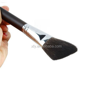 Haute qualité écureuil cheveux <span class=keywords><strong>blush</strong></span> maquillage brosses avec cuivre virole et manche en bois - Product Image 2