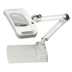 Ánh sáng Đèn Bàn Kính Lúp Nâng Vuông <span class=keywords><strong>Magnifier</strong></span> 86 H Điều Chỉnh Kính Lúp đèn - Product Image 2