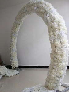 Arco de flores para decoración de boda, 20x50CM, para fiesta de boda, pasillo, carretera decorativa, centros de mesa citados - Product Image 3