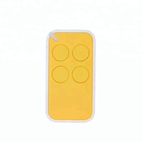 Control Remoto Inalámbrico de 4 Botones 433.92mhz, Transmisor RF de Código Fijo y de Aprendizaje 1527, Llavero