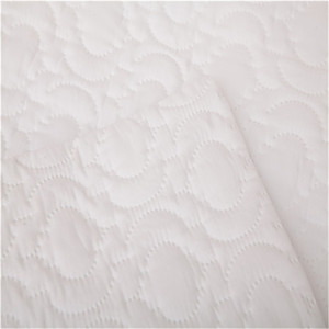 Tekstil Rumah Breathable, <span class=keywords><strong>Tpu</strong></span> Laminasi Ultrasonik Berlapis Serat Mikro Pongee Pelindung Kasur Kain Tahan Air untuk Sofa Tempat Tidur