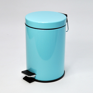 ถังขยะโลหะพร้อมที่เหยียบสีม่วง - Product Image 2