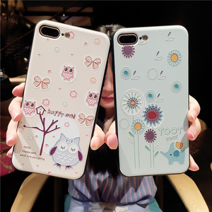 Haute qualité Comics hibou motif en relief cas de téléphone pour <span class=keywords><strong>iPhone</strong></span> 8 plus - Product Image 2