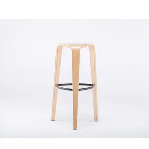 Unique Design Barstool Simple Plywood Barstool Cafe ,Restaurant ,Counter High Stool