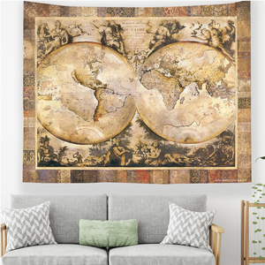 Unique Design Beautiful Printing <strong>World</strong> Map <strong>Tapestry</strong> Hanging Wall - Product Image 2