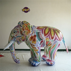 Pubblicità gonfiabile piccolo mobile gonfiabile del fumetto vestito <span class=keywords><strong>elephant</strong></span> <span class=keywords><strong>costume</strong></span> della mascotte/del partito di evento gonfiabile <span class=keywords><strong>costume</strong></span> per adulti - Product Image 2