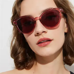 Dễ Thương Sexy Retro Cat Eye Sunglasses Phụ Nữ Nhỏ Tam Giác Đen Giá Rẻ Sun Glasses Red Nữ UV400