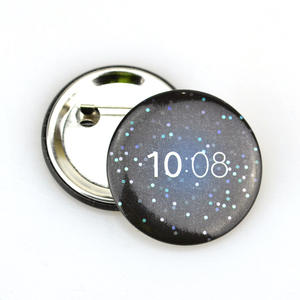 Artigifts מפעל סיטונאי מותאם אישית משלך לוגו מתכת פח תג סיכות לב בצורת Tinplate כפתור תג כפתורי פין חזרה - Product Image 6