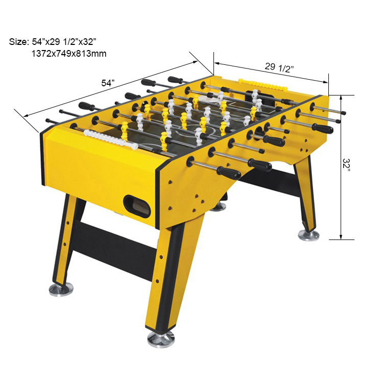 Модный крутой складной стол для игры в футбол SZX 54 дюйма со складными ножками