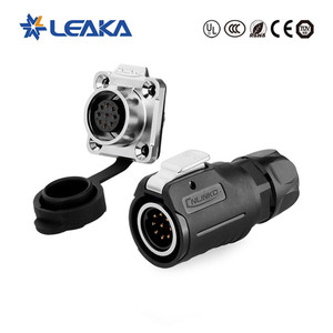 Cnlinko LP-16 IP67 Assembly Multipin Connector 2/4/5 Pin Copper Signal Power Connector para Conexões De Fio De Equipamentos Industriais - Product Image 2