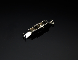 BX993 Bán Sỉ Khóa An Toàn Tìm Kiếm Trang Sức Bằng Thép Không Gỉ Cho Vòng Tay Dây Da Khóa Bướm - Product Image 3