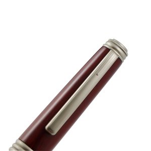 Kits de pluma cromada chapada en cartucho de tinta suave, pluma estilográfica de caligrafía elegante torneado de madera, pluma estilográfica ecológica hecha a mano de madera - Product Image 4