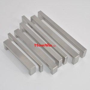 <span class=keywords><strong>Poignée</strong></span> <span class=keywords><strong>de</strong></span> <span class=keywords><strong>porte</strong></span> carrée en acier inoxydable - Product Image 4