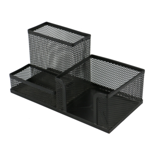 学校とオフィスの組み合わせ文房具金属オーガナイザーペンカードホルダーデスクアクセサリー - Product Image 1
