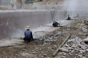 YZK1950/2450-4200 Đôi Lưỡi <span class=keywords><strong>Granite</strong></span> Mỏ Công Cụ Máy Cắt Đá - Product Image 5