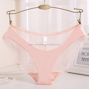 <span class=keywords><strong>Intimo</strong></span> Femminile di Alta Qualità con <span class=keywords><strong>Pizzo</strong></span> Trasparente e Slip Senza Cuciture - Product Image 5