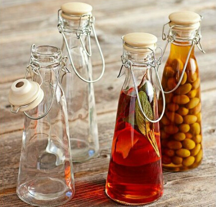 Haonai eco-friendly food grade grape tall glass wine bottle