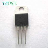 Interruptor de dos vías de tres terminales BTA08 triac, tiristor de dos vías