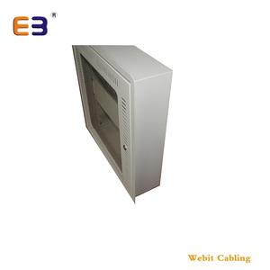 Flush Type Wall Rack+19 Inch+0.8mm Thickness Metal+Telecommunication Equipment+19'' 9U Network Rack Wall Mount - Product Image 3