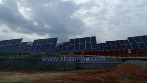 Sistema de Seguimiento Solar Shandong Zhaori, Seguidor Solar <span class=keywords><strong>SunChaser</strong></span>, Seguidor Solar de Doble Eje, Marco de Seguimiento Solar, Proveedor de Kits de Seguimiento Solar - Product Image 4