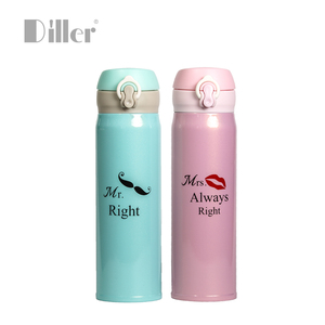 Gros / OEM les «M. droite, Mme toujours raison" Thermos tasses doubles <span class=keywords><strong>pour</strong></span> les amoureux - Product Image 3