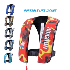 CE 150N Manual Auto High Quality Inflatable 33g <strong>Cylinder</strong> Life Jacket/life Vest Fishing Life Jacket Manufacturer