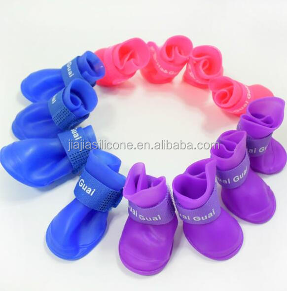 Маленькие собаки водонепроницаемый животное обувь против скольжения собака щенок сапоги