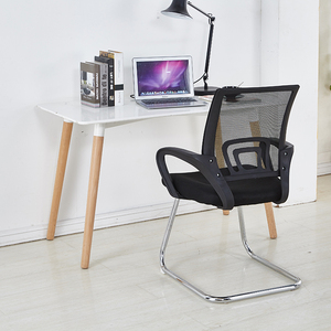Groothandel Concurrerende Prijs Ergonomische Z-Vorm Basispoten Knielen Taak Computer Kantoorsteun Stoel Met Mesh Rug
