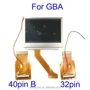 Cho Nintend GameBoy Advance LCD Màn Hình Đối Với GBA SP AGS 101 Highlit Màn Hình LCD OEM Backlit Sáng Với 40pin/32pin Ribbon Cable