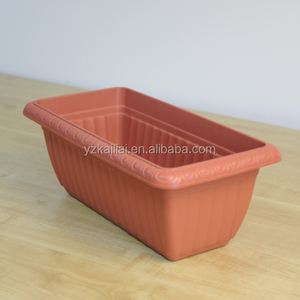 Balcony rectangular trough plastic flower <strong>pots</strong> <strong>for</strong> plants <strong>herbs</strong> - Product Image 6