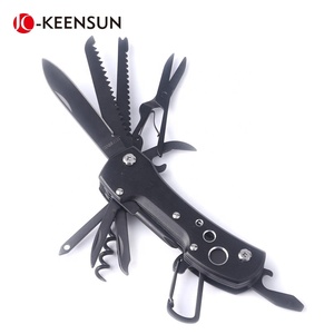 أداة متعددة الوظائف للاستخدام الخارجي، سكين جيب قابل للطي للتخييم والبقاء على قيد الحياة مع سلسلة مفاتيح - Product Image 3