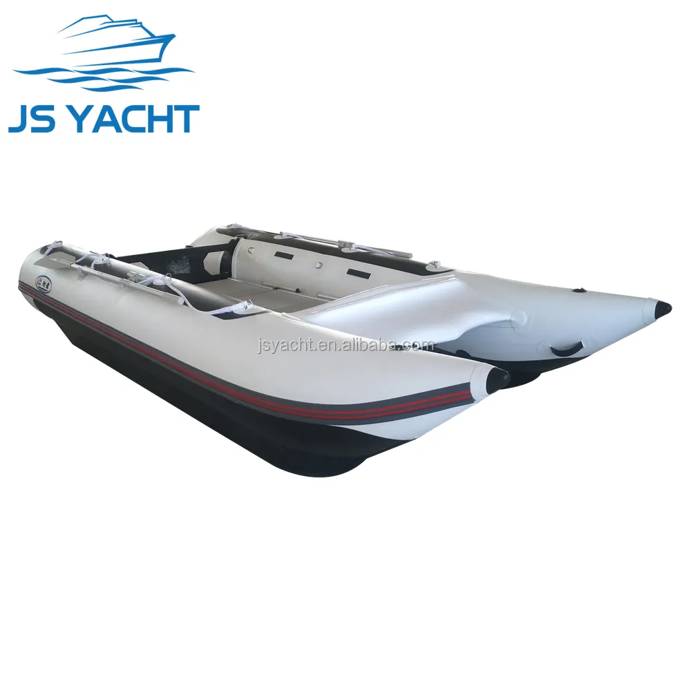 JS alta calidad catamarán pesca vela velocidad inflable barcos