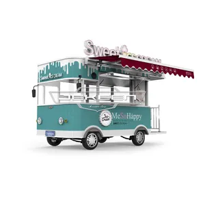 Jekeen Mobile cibo rimorchio per la vendita di cibo elettrico Food Truck a Vendre Food Truck attrezzature Foodtruck