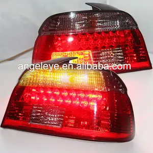 Lámpara trasera LED para BMW E39 serie 5 528i 540i, Color rojo y negro, año 1997-2000