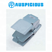 Interrupteur à pédale industriel FS-4A 15A 250VAC 3 pôles en aluminium, micro-interrupteur à tête longue 1305, interrupteur au pied