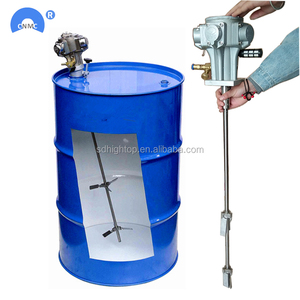 Mezclador de Tambor de 200 Litros con Motor de Acero Inoxidable de 0.5 HP, Agitador Neumático y Eléctrico - Product Image 4