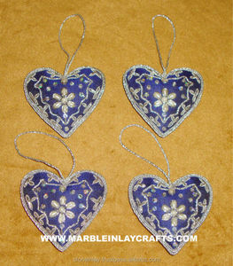 Heart Shape Christmas Tree Hinging Ornament - Product Image 1