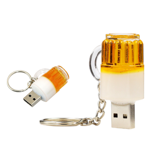Cốc bia <span class=keywords><strong>USB</strong></span> Flash Drive Pendrive cho 4GB 8GB 16GB 32GB 64GB Mini <span class=keywords><strong>USB</strong></span> Stick <span class=keywords><strong>Keychain</strong></span> - Product Image 4
