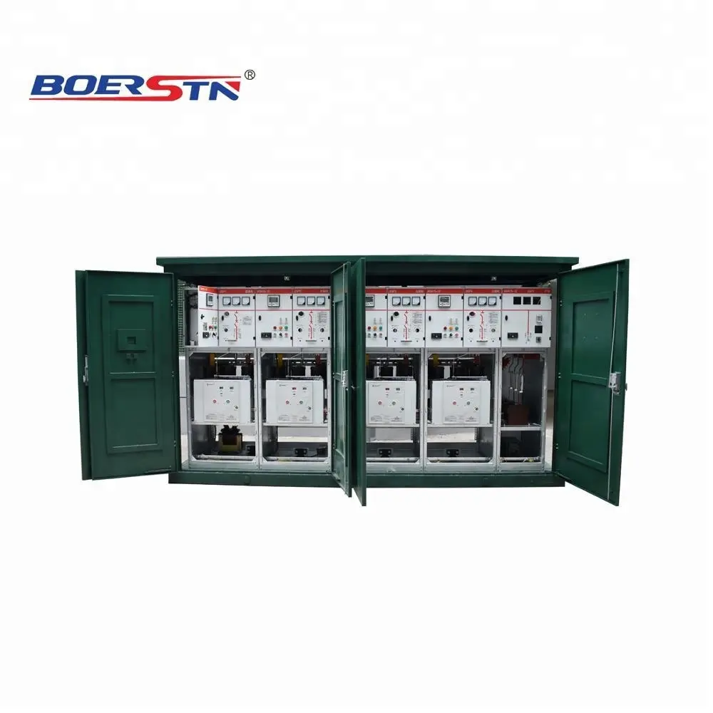 Ngoài trời 10KV 11KV 12KV 24KV 33KV RMU Đơn Vị Thiết Bị Đóng Cắt Bao Vây