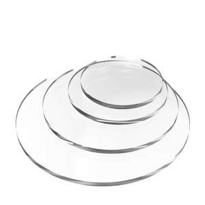 Dischi in Plexiglass Trasparente Spessore 10mm, Fogli Acrilici Personalizzabili per Taglio e Incisione in Qualsiasi Dimensione - Product Image 2