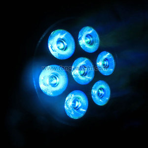 Chống Nước IP65 7X10W Rgbw <span class=keywords><strong>4</strong></span> Trong <span class=keywords><strong>1</strong></span> <span class=keywords><strong>Mini</strong></span> Led <span class=keywords><strong>Par</strong></span> 64 Có Thể Ánh Sáng Sân Khấu - Product Image 5