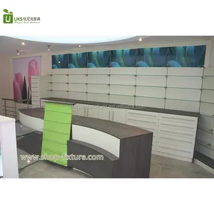 Holz apotheke Shop Counter Design, Apotheke Shop Counter Design und Vitrine zum Verkauf